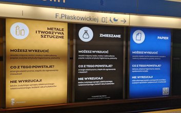 Zdjęcie nieudanej kampanii zrobiła jedna z radnych Ursynowa.