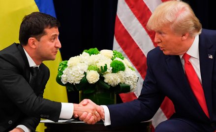 Donald Trump miał domagać się od Wołodymyra Zełenskiego pomocy w skompromitowaniu syna Joe Bidena