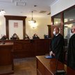 Obrońcy Przemysław Rybiński i Krzysztof Woliński na sali Sądu Apelacyjnego w Gdańsku (pap)
