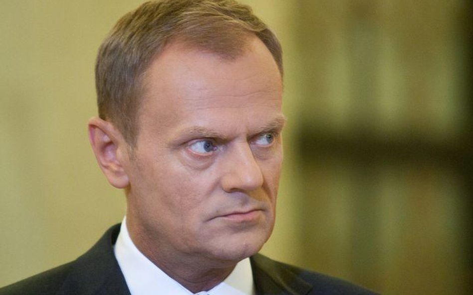 Donald Tusk zdenerwowany początkiem kampanii wyborczej