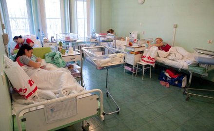 Sala poporodowa w Warszawskim szpitalu