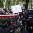 Protest przed siedzibą Trybunału Konstytucyjnego, 14 października 2026 r.
