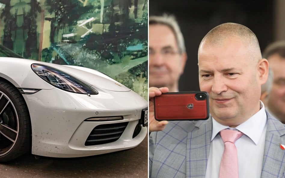 Porsche 911 Turbo S Cabrio z 2022 roku jest samochodem, który spełnił marzenia posła Roberta Dowhani