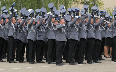 Promocja mianowania na pierwszy stopień policyjny w korpusie oficerów młodszych Policji w Wyższej Sz