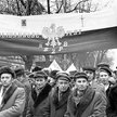 Rolnicy w dniu rejestracji związku 12 maja 1981 r. w stolicy. fot. Tomasz Wierzejski