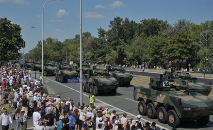 Defilada z okazji Święta Wojska Polskiego