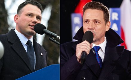 Sławomir Mentzen i Rafał Trzaskowski