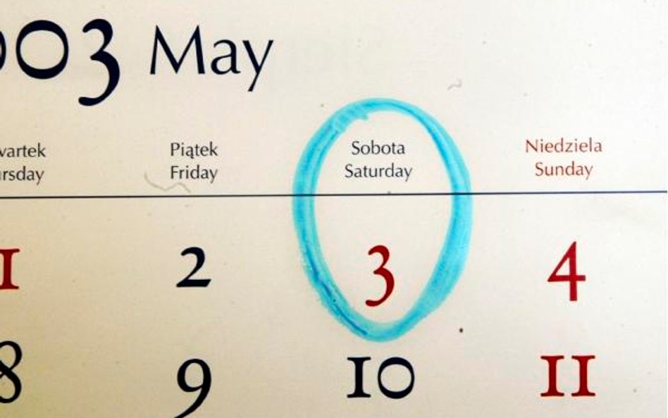 Wolne za 3 maja przepada, gdy kończy się umowa