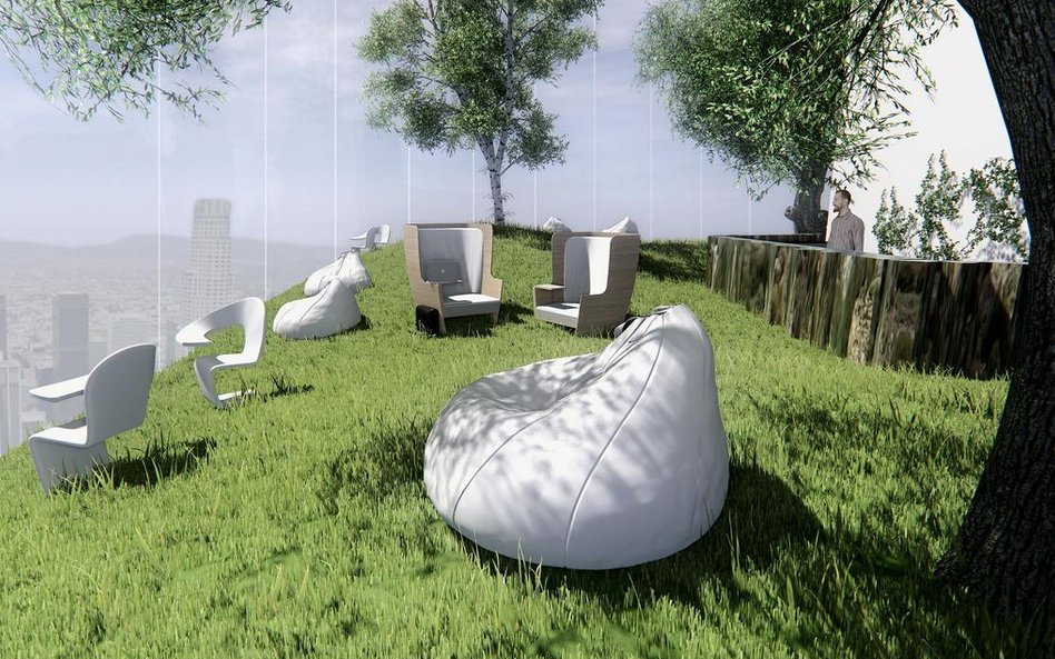 Budynek przyszłości 2067. Proj. Katarzyna Szostak, Wydział Architektury, Politechnika Gdańska