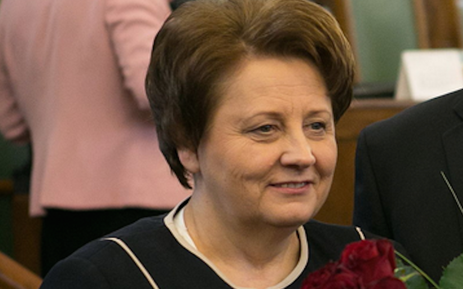 1 stycznia - Łotwa objęła prezydencję w Unii Europejskiej (na zdjęciu premier Republiki Łotewskiej L