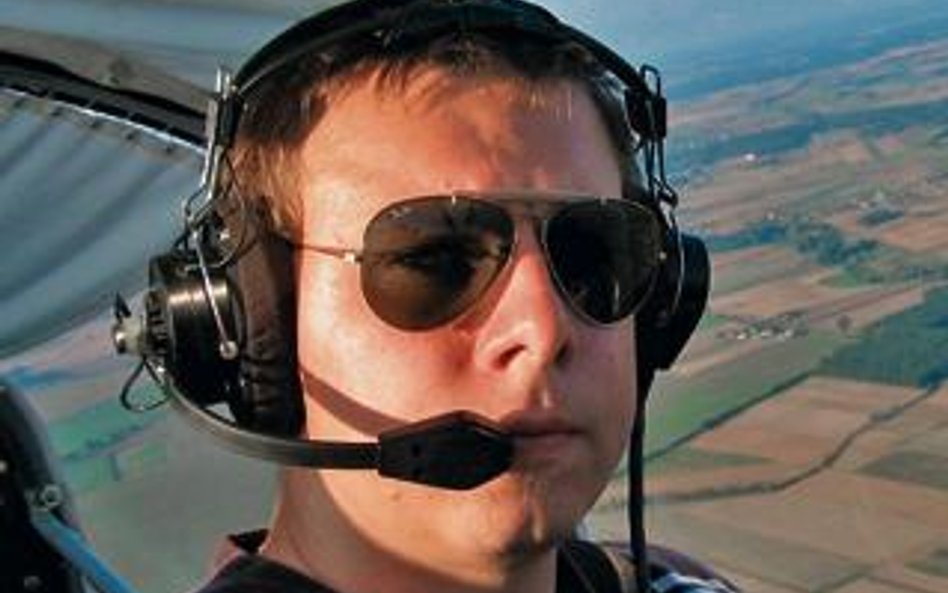 Sebastian Burcicki, pilot z licencją turystyczną