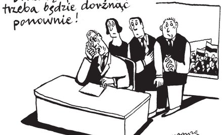 Komentarz rysunkowy. Watahę dorżnąć ponownie!
