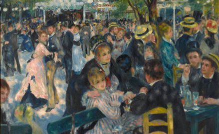 Pierre-Auguste Renoir, „Bal w Moulin de la Galette”, 1876