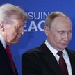 Donald Trump i Władimir Putin na Alasce, sierpień 2025