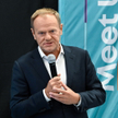 Przewodniczący PO Donald Tusk podczas spotkania z cyklu "Meet Up: Nowa Generacja Platformy Obywatels