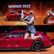 Iga Świątek i Porsche Taycan GTS