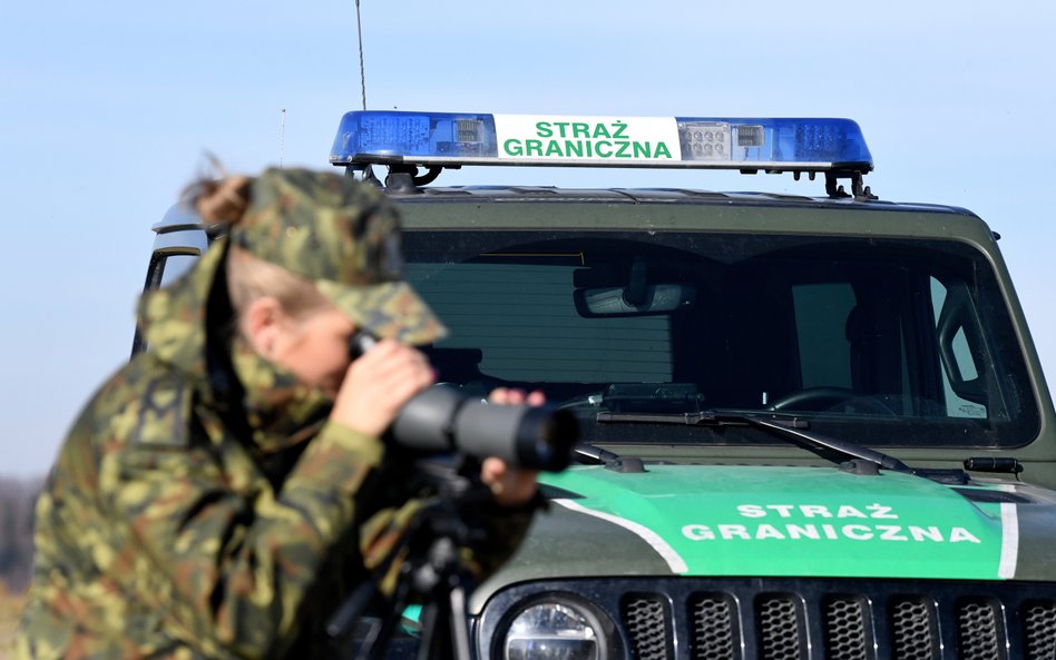 Atak na granicy. Funkcjonariusz Straży Granicznej w szpitalu