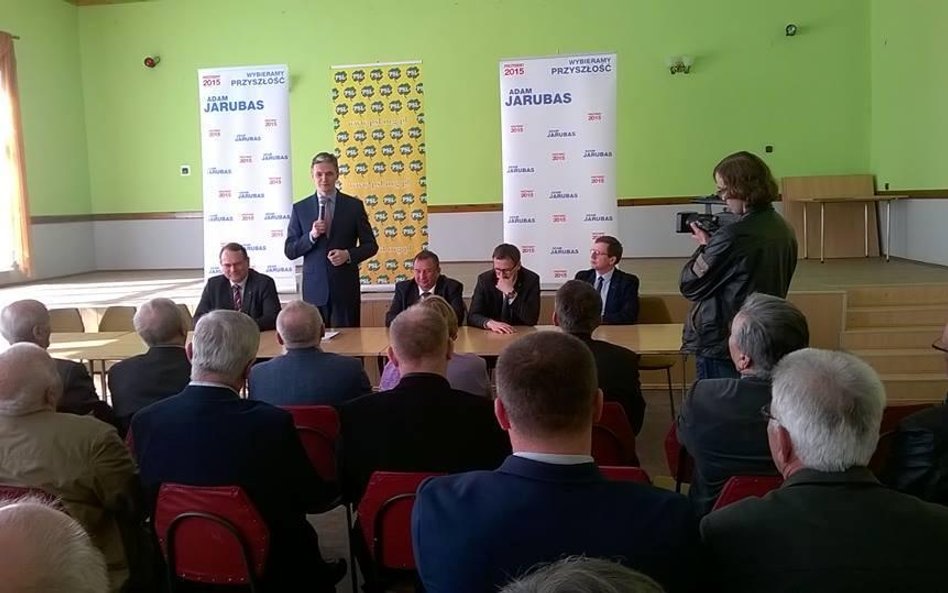 Adam Jarubas spotykał się z wyborcami w Bydgoszczy