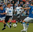 Lech – Legia 0:0. W Poznaniu piłkarze walczyli o każdy metr boiska. Od lewej: Sławomir Peszko, Macie