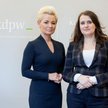 Iwona Sroka, prezes KDPW I KDPW_CCC i Marta Kępa, prezes Stowarzyszenia Rynków Finansowych ACI Polsk