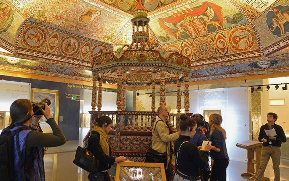 Zrekonstruowana synagoga z Gwóźdźca to jeden z najważniejszych obiektów w warszawskim muzeum