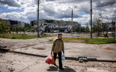 Ukraina, zniszczony przez Rosjan Charków