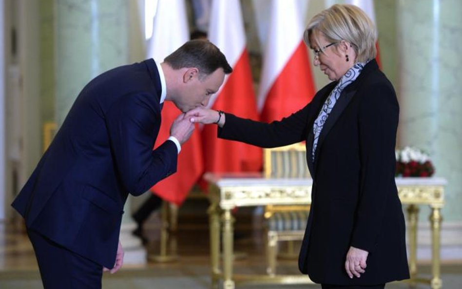 Prezydent Andrzej Duda uważa, że to wybór sędziów przez obecny Sejm wyraża aktualną wolę narodu.