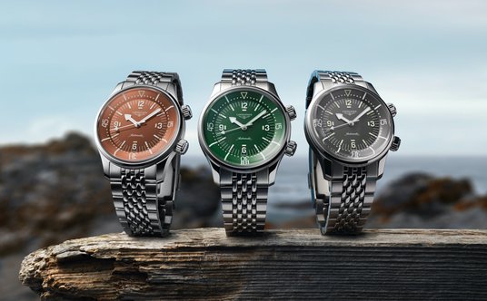 Longines Legend Diver 39 mm z tarczami w nowych wersjach kolorystycznych.