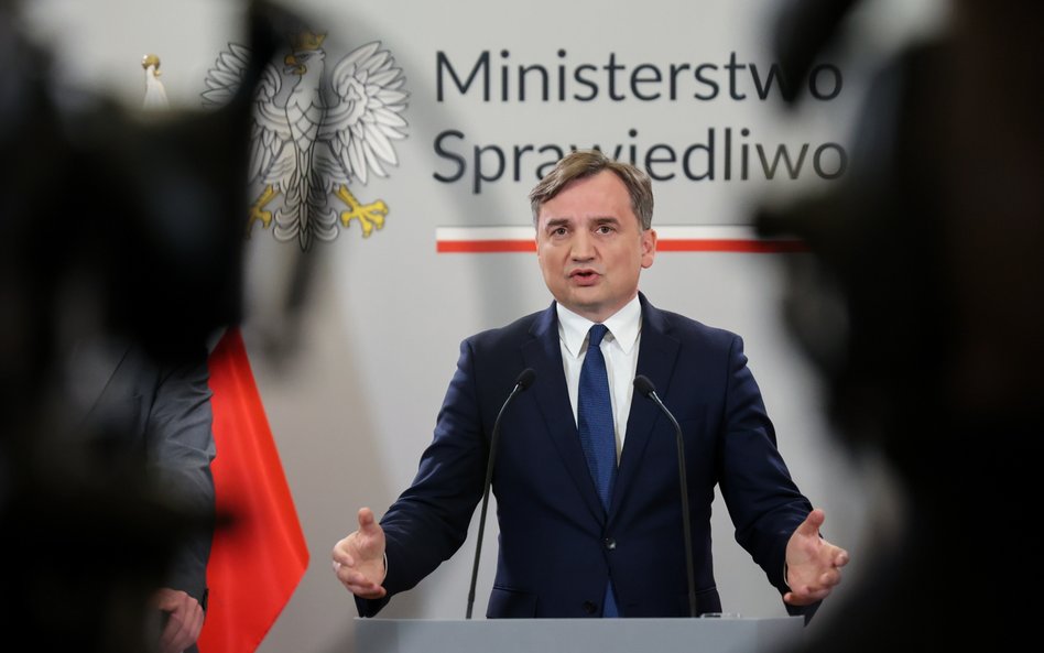 Minister sprawiedliwości, prokurator generalny Zbigniew Ziobro