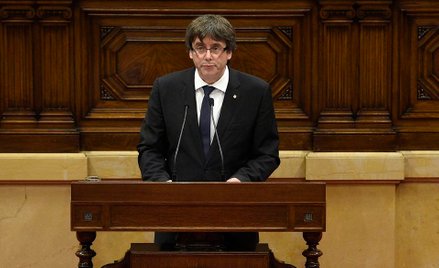 Katalonia: Deklaracja niepodległości zawieszona