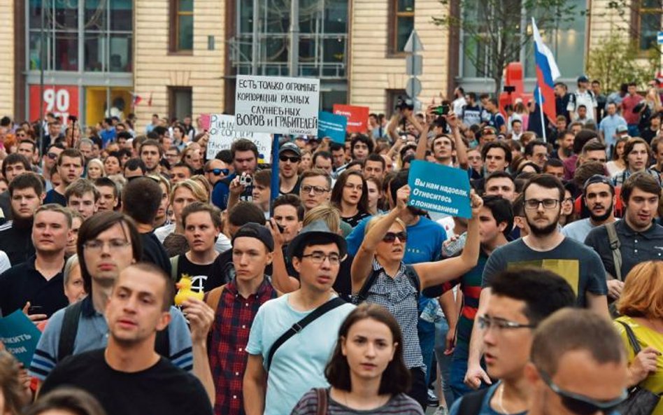 Zwykli Rosjanie uważają reformę emerytalną za rabunek dokonany przez państwo na ich przyszłych świad