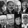 Janusz Rewiński, Elżbieta Zającówna, ks. Tadeusz Isakowicz-Zaleski, Jerzy Stuhr, Tadeusz Woźniak, Zo