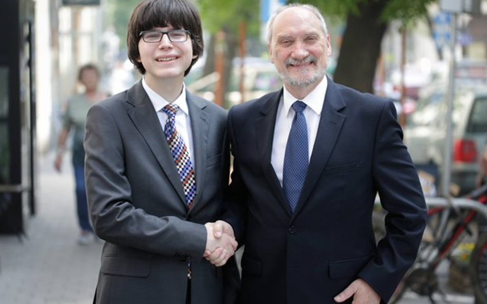 Edmund Janniger i Antoni Macierewicz