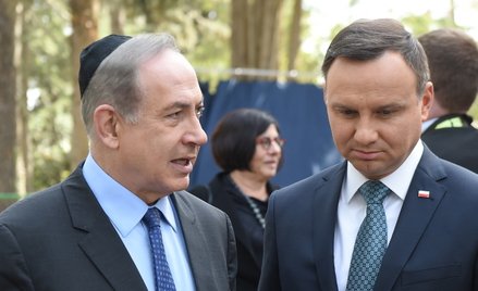 Beniamin Netanjahu, Andrzej Duda. Zdjęcie archiwalne z 2017 r.