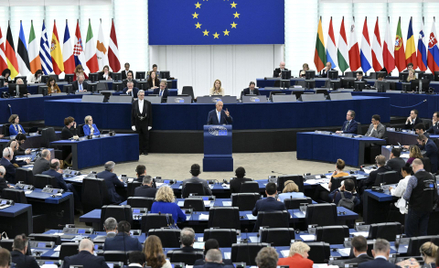 Sala obrad Parlamentu Europejskiego