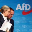 Alice Weidel i Tino Chrupalla z AfD na konferencji prasowej po wyborach w Turyngii i Saksonii