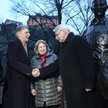 Edynburg. Szefowie dyplomacji Witold Waszczykowski i Philip Hammond oraz szef MON Antoni Macierewicz