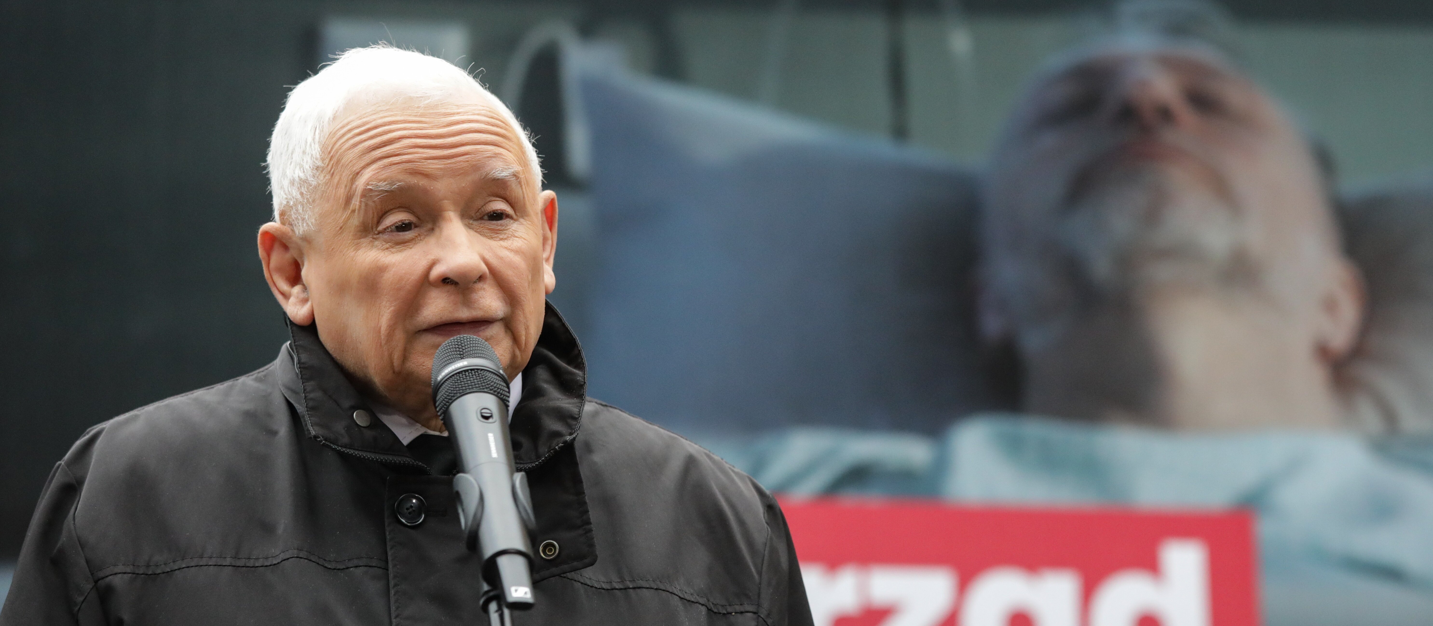 Kaczyński został zapytany o spory w PiS. „To pytanie do pana Morawieckiego”