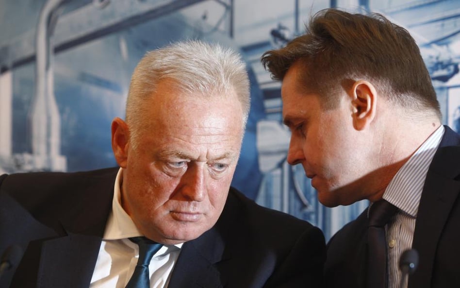 Ryszard Krauze, przewodniczący rady nadzorczej i Sławomir Ziegert, prezes Biotonu