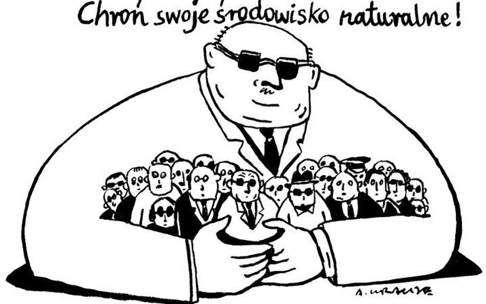 Komentarz rysunkowy. Chroń