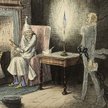 Ilustracja Johna Leecha z pierwszego wydania "Opowieści wigilijnej"