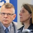 Dyrektor Instytutu Pileckiego prof. Krzysztof Ruchniewicz oraz była już minister kultury Hanna Wróbl