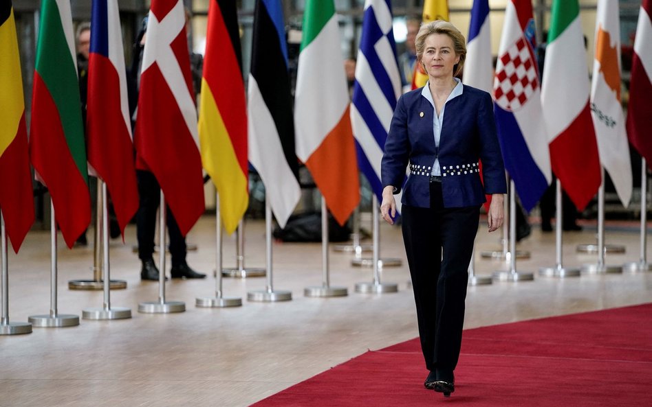 Szefowa Komisji Europejskiej Ursula von der Leyen