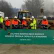 Symboliczne rozpoczęcie budowy hali nowych silników gazowych w EC Kraków