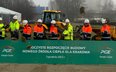 Symboliczne rozpoczęcie budowy hali nowych silników gazowych w EC Kraków