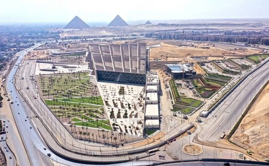 Wielkie Muzeum Egipskie (GEM). Fot. Ministerstwo Turystyki i Starożytności Egiptu