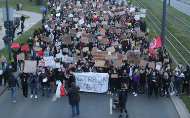 Wtorkowe protesty (na zdjęciu Łódź) miały być przygrywką do ogólnopolskiego protestu we środę