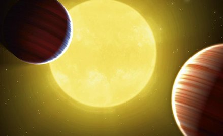 Teleskop Kepler odkrył układ dwóch planet defilujących na tle gwiazdy podobnej do Słońca /fot: Ames/