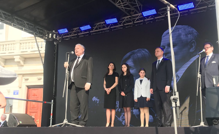 Jarosław Kaczyński: Pomnik jest wyrazem przywrócenia godności państwa i narodu
