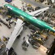 Pierwszy z Boeingów 737 MAX dla LOT na linii produkcyjnej fabryki w Renton